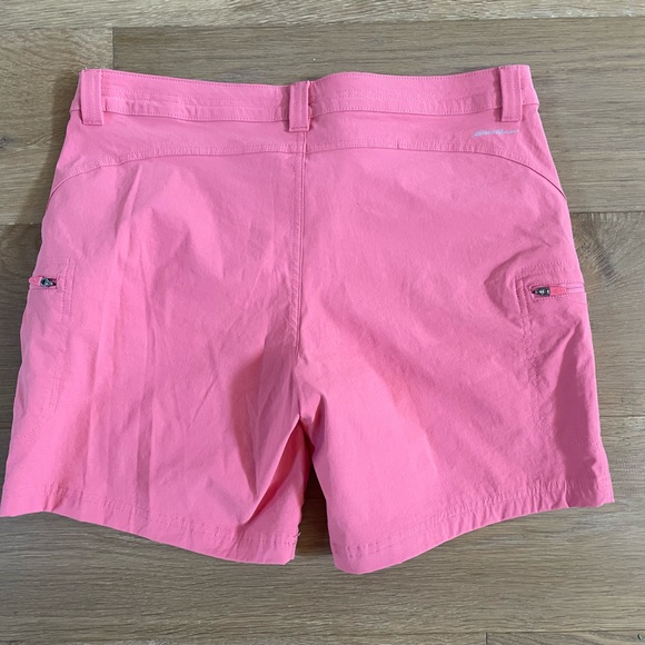 Eddie Bauer Womens Size 10 Guide Shorts Watermelon - Picture 4 of 7